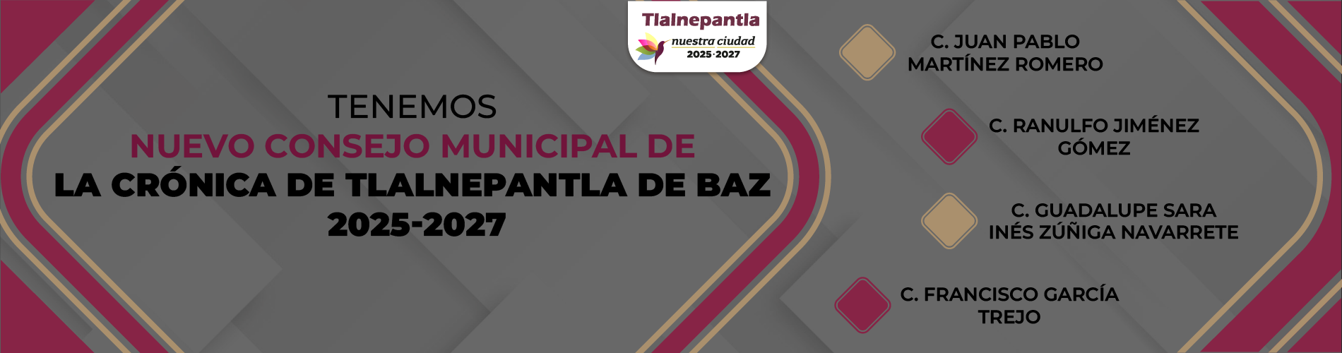 Consejo Municipal Cronistas 