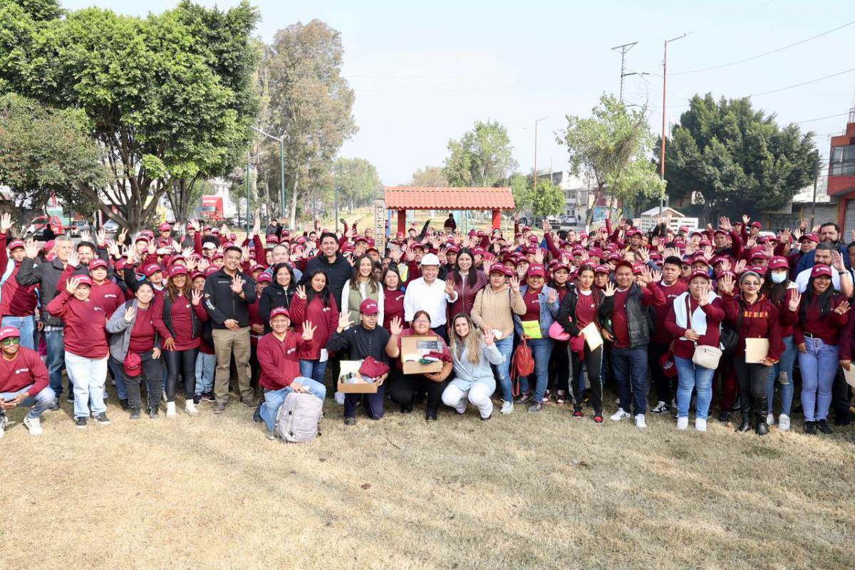 ENCABEZA RACIEL PÉREZ CRUZ EL ARRANQUE DEL PROGRAMA “TRANSFORMANDO TLALNEPANTLA” 