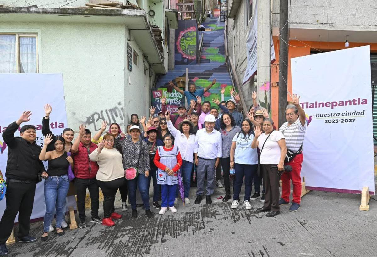 ENTREGA RACIEL PÉREZ CRUZ REHABILITACIÓN INTEGRAL DE ANDADORES EN LOMAS DE SAN JUAN IXHUATEPEC