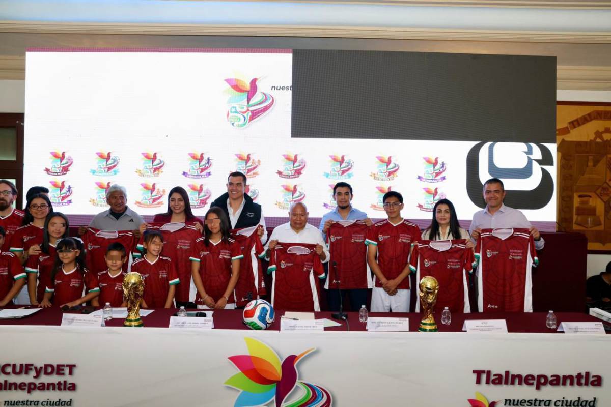 PRESENTA RACIEL PÉREZ CRUZ LA JORNADA DEPORTIVA “NUESTRO MUNDIAL TLALNEPANTLA 2026”