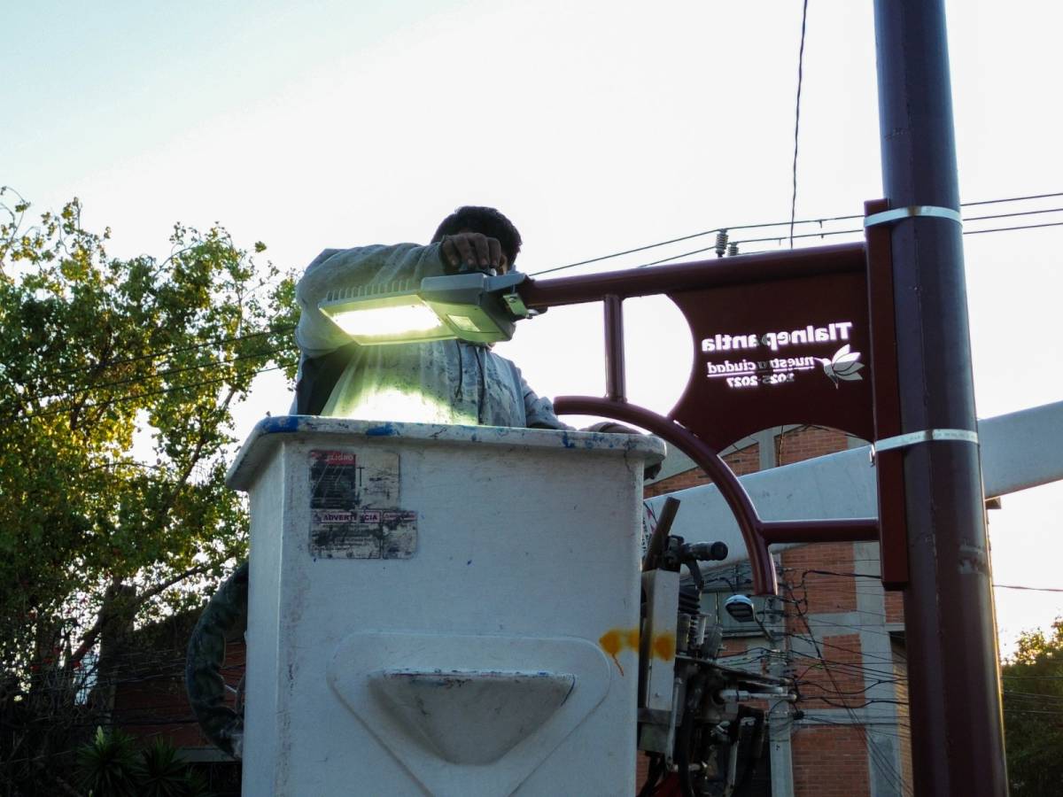 CALLES MÁS SEGURAS CON PROGRAMA “ILUMINANDO NUESTRA CIUDAD” EN TLALNEPANTLA