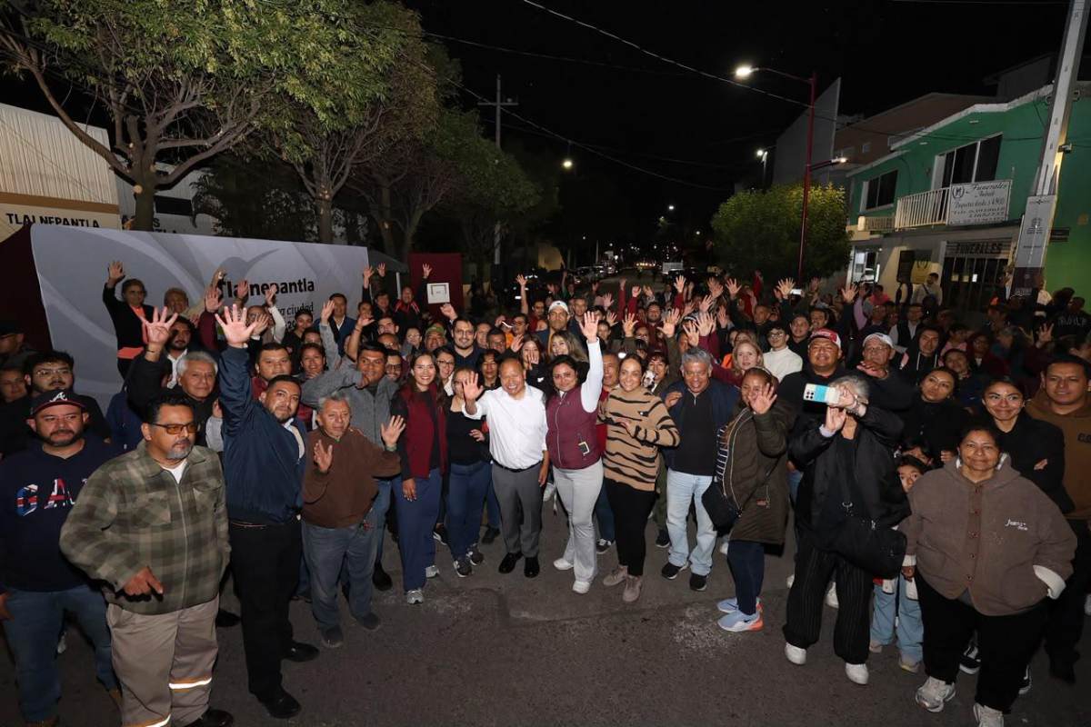 RACIEL PÉREZ CRUZ REFUERZA LA SEGURIDAD EN VIALIDADES CON LA ENTREGA DE MÁS DE 100 LUMINARIAS