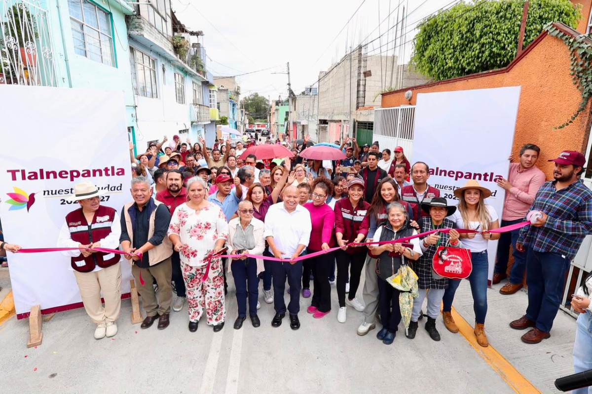 LA TRANSFORMACIÓN AVANZA CON RACIEL PÉREZ CRUZ; ENTREGA OBRAS DE INFRAESTRUCTURA URBANA Y REPAVIMENTACIÓN EN SAN LUCAS PATONI