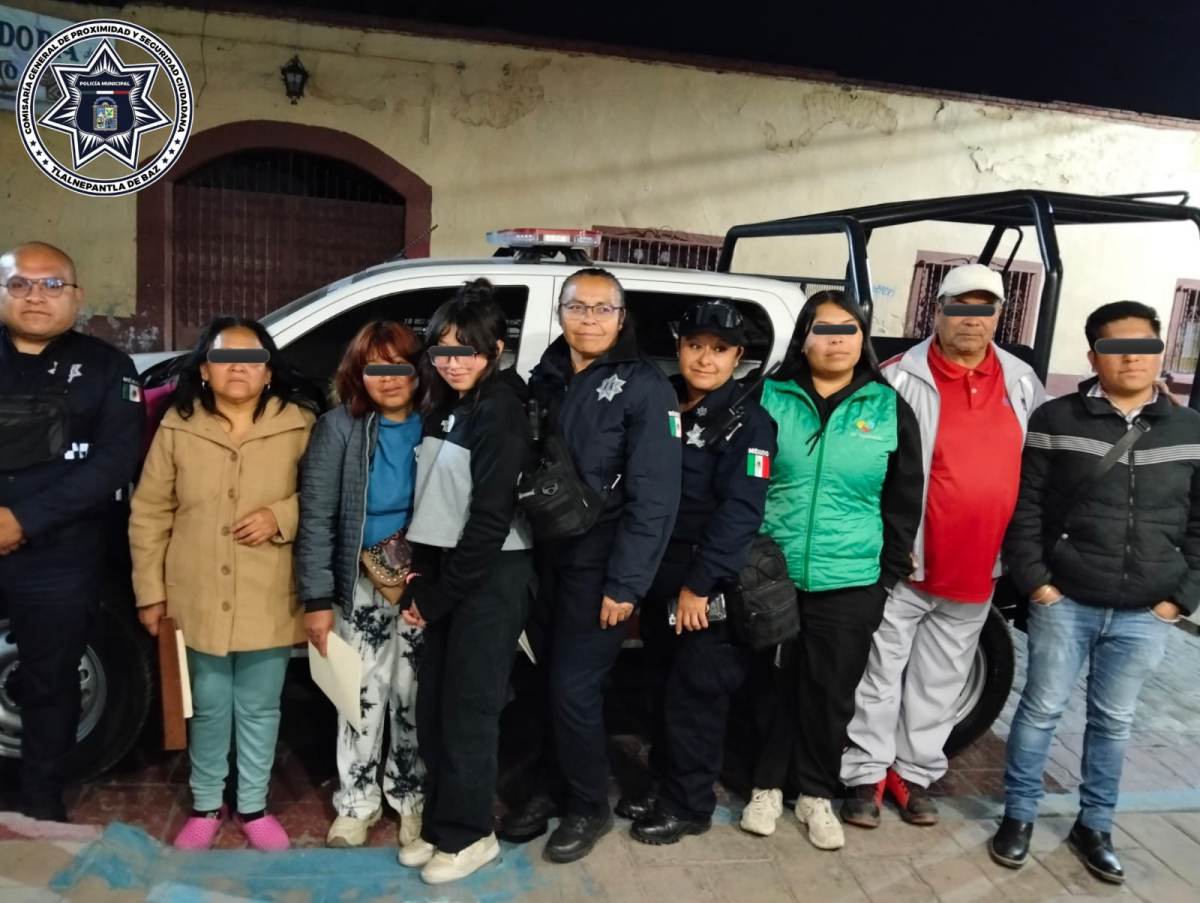 GOBIERNO DE TLALNEPANTLA LOCALIZA Y REINTEGRA A MENOR REPORTADA COMO DESAPARECIDA 
