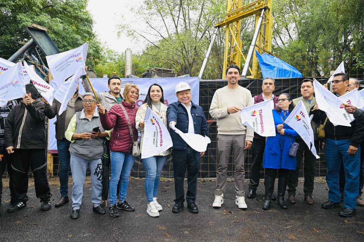 INICIA TLALNEPANTLA CONSTRUCCIÓN DE POZO PROFUNDO DE AGUA ENTUBADA “LOS ROSARIOS”