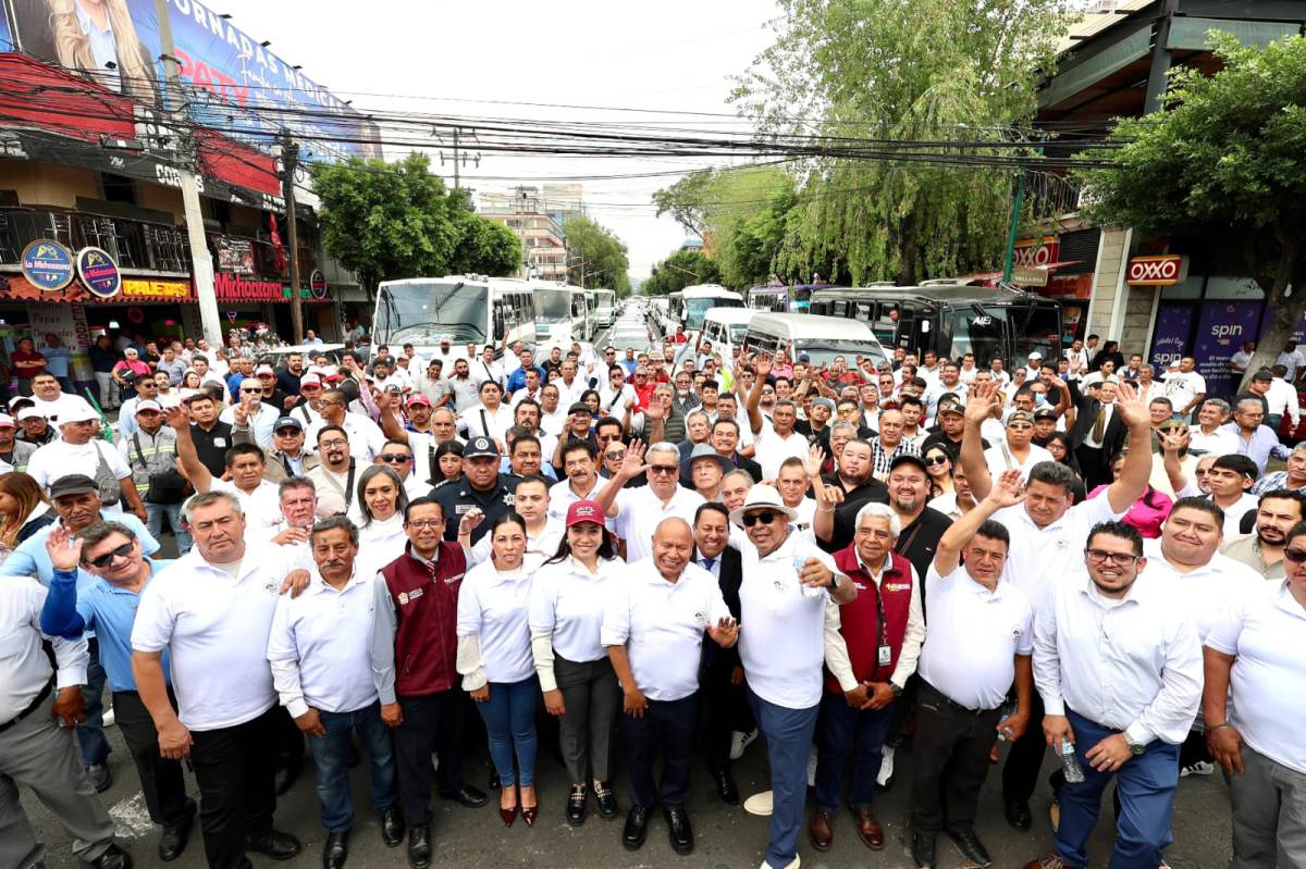 FORTALECE TLALNEPANTLA ALIANZA CON EL SECTOR TRANSPORTE PARA IMPULSAR LA MOVILIDAD SUSTENTABLE Y SEGURA