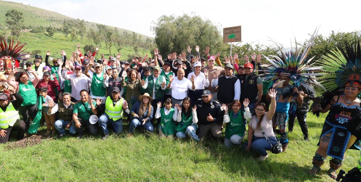 RACIEL PÉREZ CRUZ ENCABEZA EL ARRANQUE DE LA JORNADA POR EL MEDIO AMBIENTE PARA PLANTAR MÁS DE 50 MIL ÁRBOLES Y CREAR JARDINES POLINIZADORES