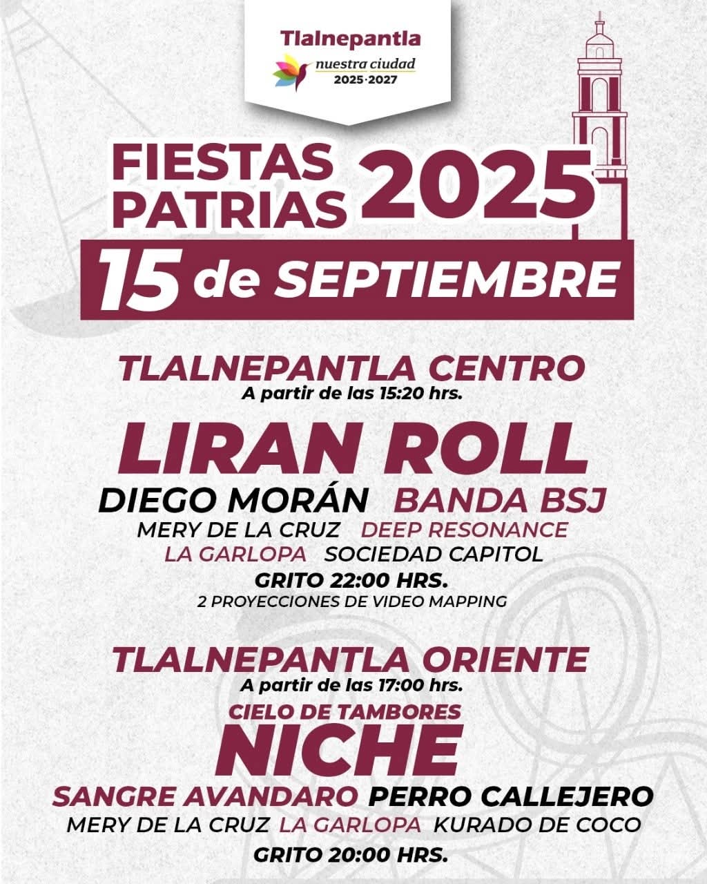 VIVE LA GRAN NOCHE MEXICANA EN EL CORAZÓN DE TLALNEPANTLA