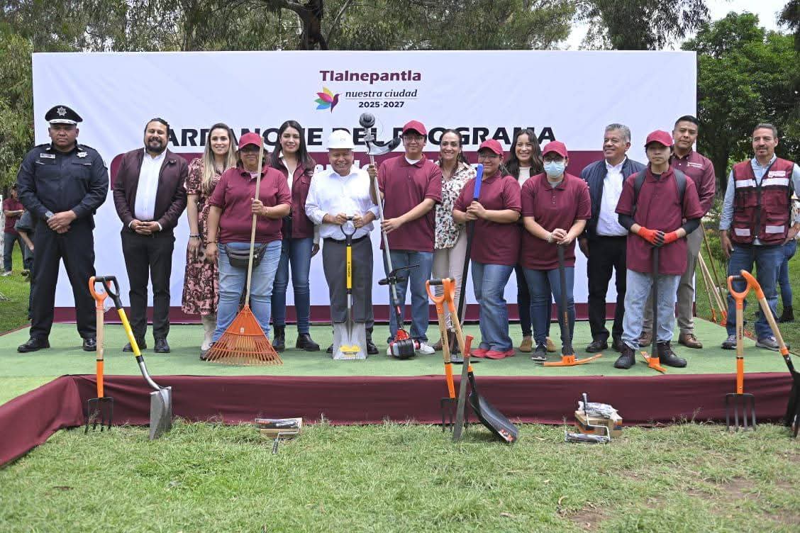 ARRANCA PROGRAMA “TRANSFORMANDO TLALNEPANTLA” PARA EL MANTENIMIENTO DE ESPACIOS PÚBLICOS