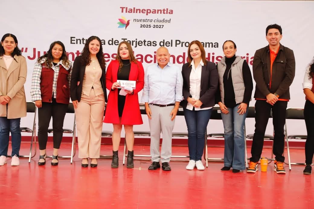 SUMAN 1 MIL 500 JÓVENES BENEFICIADOS CON EL PROGRAMA “JUVENTUDES HACIENDO HISTORIA” EN TLALNEPANTLA