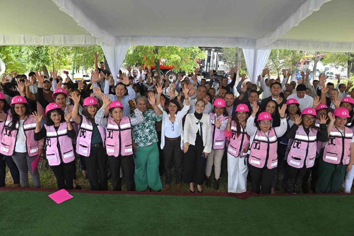 CASCOS ROSAS TOMAN PROTESTA EN TLALNEPANTLA: UN PASO ADELANTE POR EL AGUA Y LA EQUIDAD DE GÉNERO