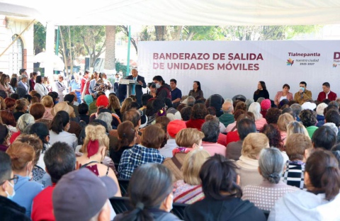 GOBIERNO DE TLALNEPANTLA PONE EN MARCHA UNIDADES MÓVILES DEL SISTEMA MUNICIPAL DE CUIDADO
