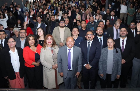 INAUGURA RACIEL PÉREZ CRUZ EL SEGUNDO FORO DE PAZ Y JUSTICIA CÍVICA EN TLALNEPANTLA