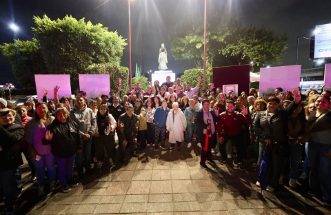 ILUMINA TLALNEPANTLA LA AVENIDA SOR JUANA INÉS DE LA CRUZ CON EL PROGRAMA 