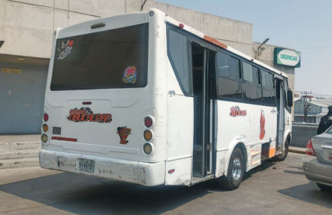 POLICÍA DE TLALNEPANTLA ATIENDE ATAQUE DIRECTO CONTRA PADRE E HIJO EN EL TRANSPORTE PÚBLICO